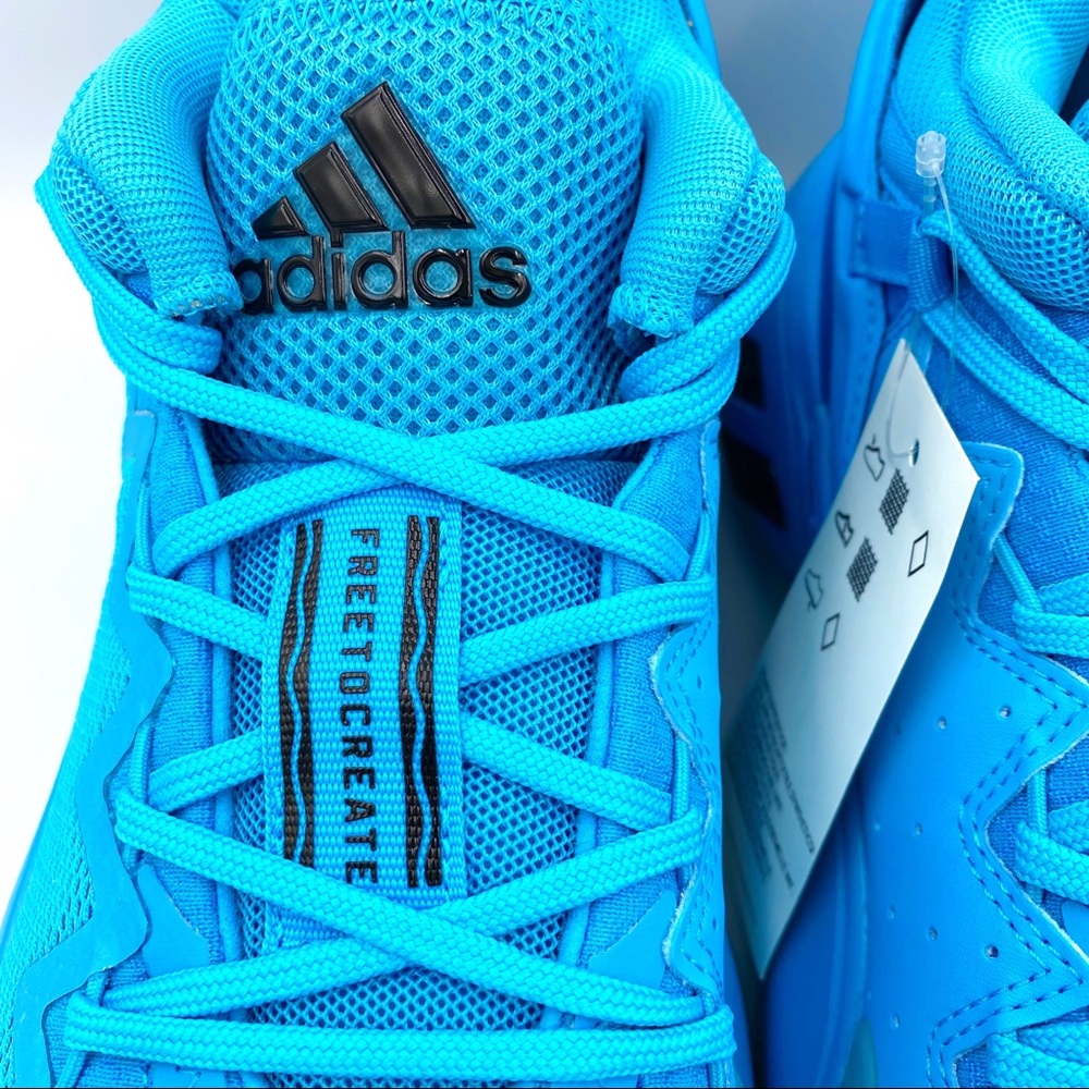 Adidas DON Issue 2 Crayola Blue Basketball Shoes 6 - Picture 5 of 16